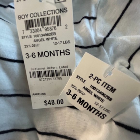 First Impressions Boys Collection 2-pc 3-6 Months - Picture 7 of 7